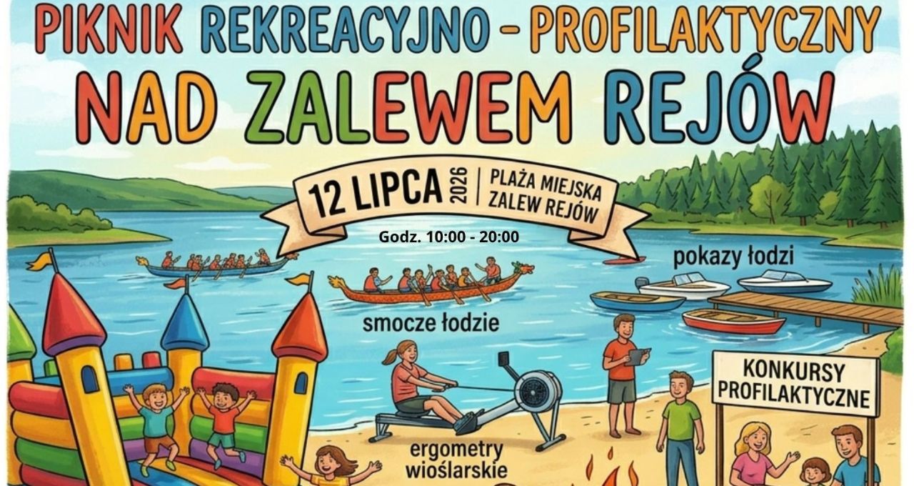 Piknik Rekreacyjno-Profilaktyczny nad Zalewem Rejów